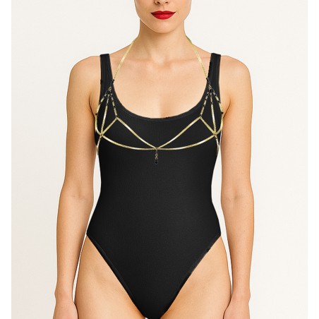 OEILLET chain bralette