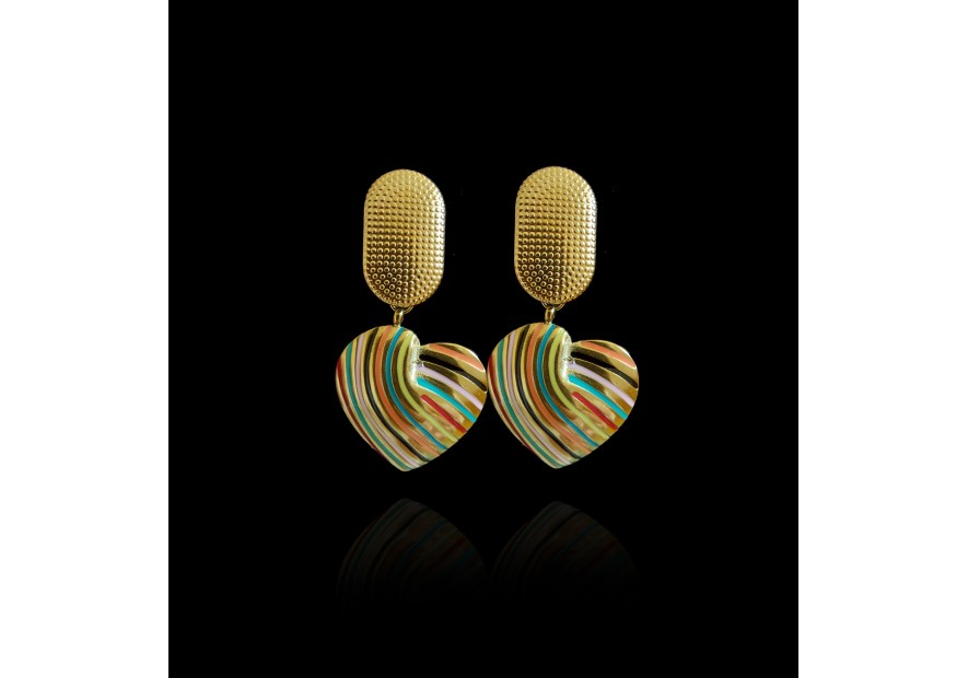 Boucle d'oreille AMOUR