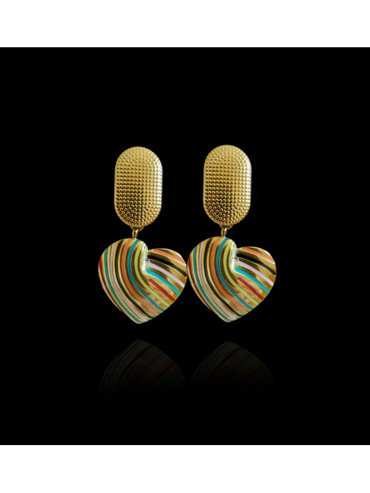 Boucle d'oreille AMOUR