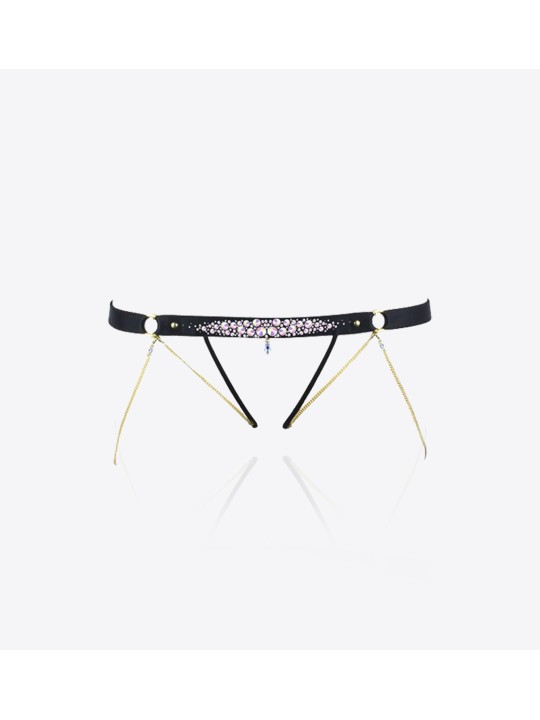 CRYSTAL open jewelry tanga