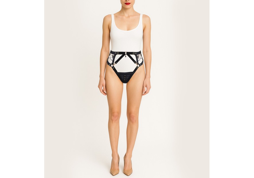 PETALE jewelery harness panty