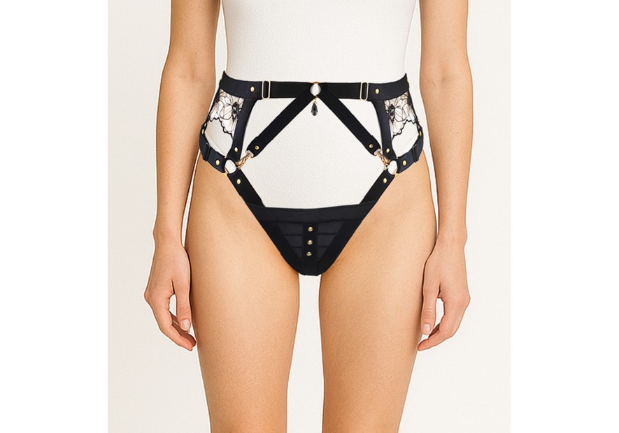 PETALE jewelery harness panty