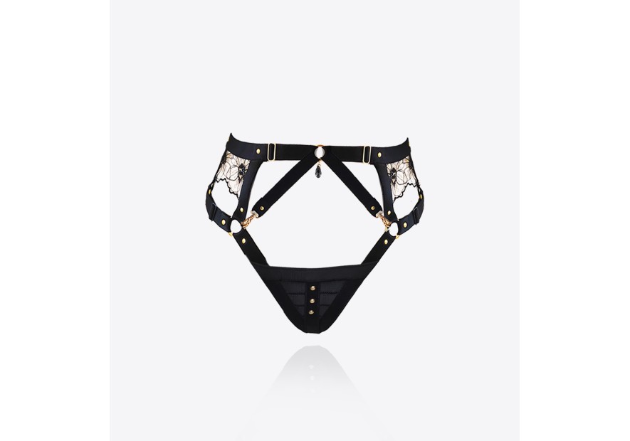 PETALE jewelery harness panty