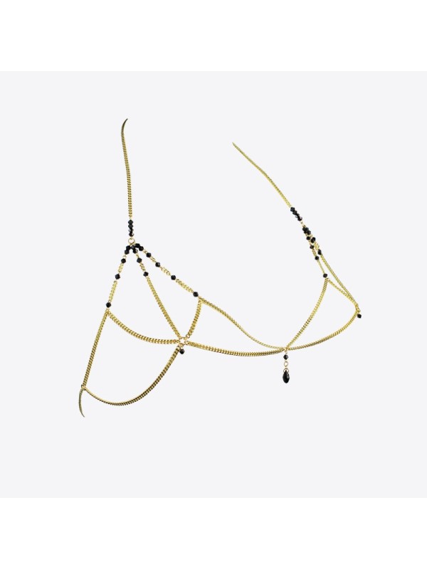 OEILLET chain bralette
