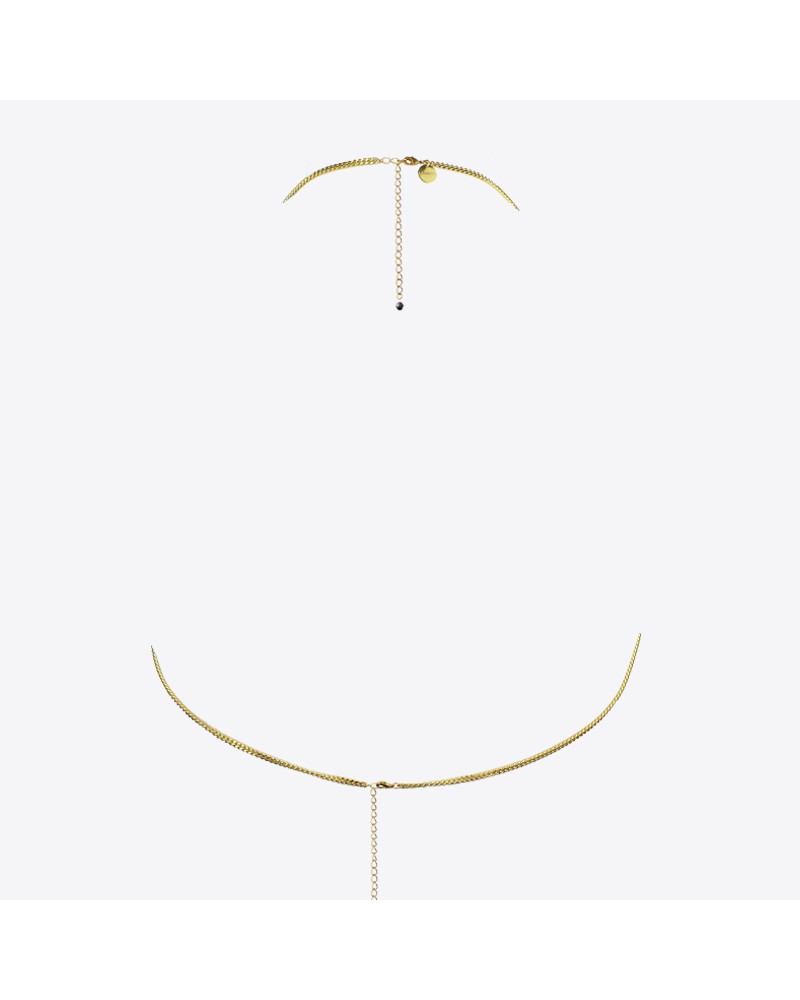 OEILLET chain bralette