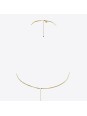 OEILLET chain bralette