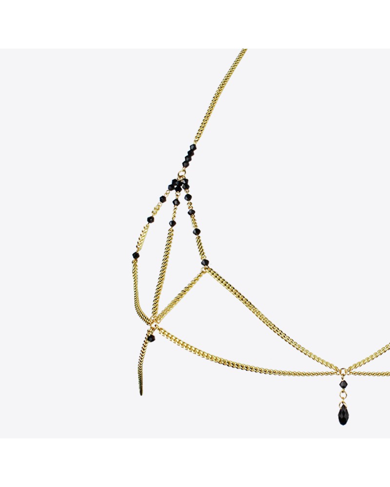OEILLET chain bralette