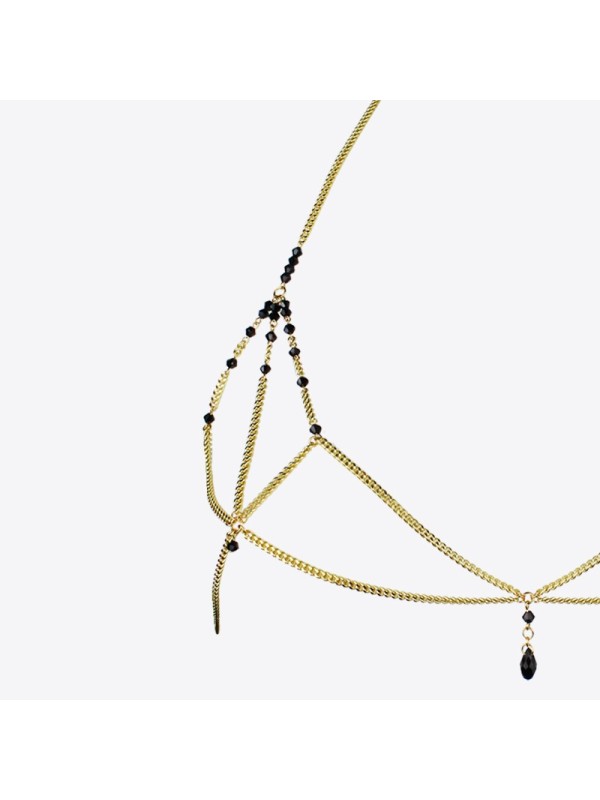 OEILLET chain bralette