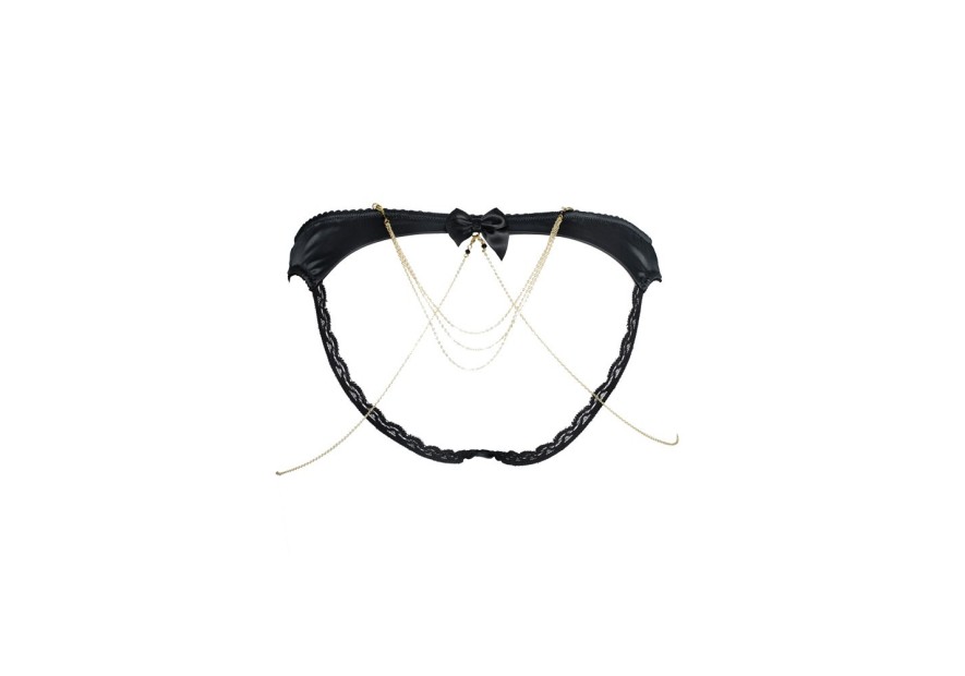 Culotte bijou ouverte TENTATION