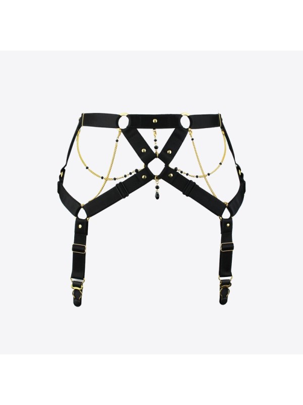 PORTE JARRETELLE PIVOINE