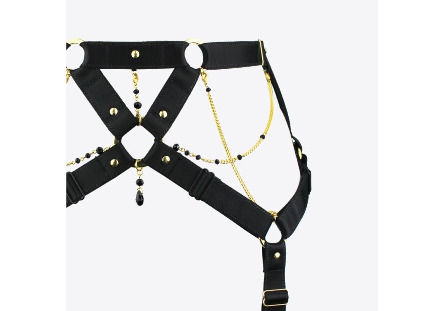 PORTE JARRETELLE PIVOINE