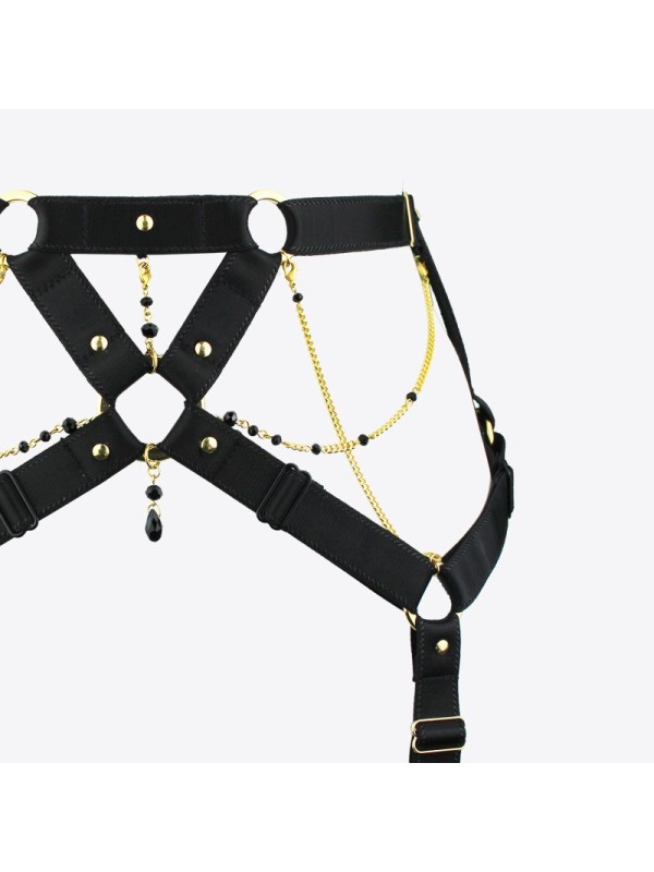 PORTE JARRETELLE PIVOINE