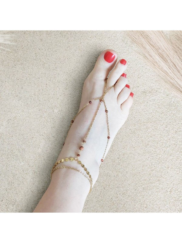 NAIADE FOOT BODYCHAIN