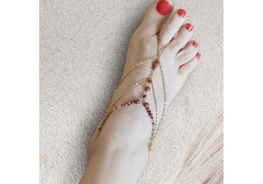 NAIADE Foot bodychain