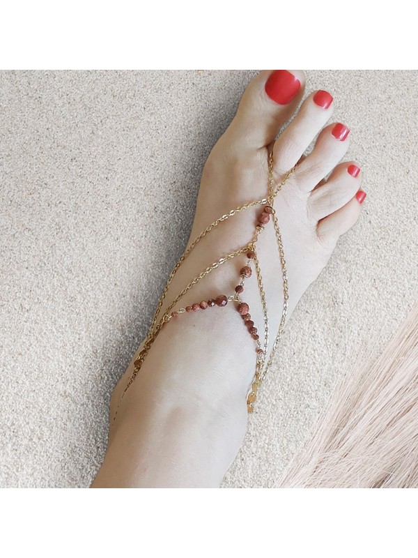 NAIADE FOOT BODYCHAIN