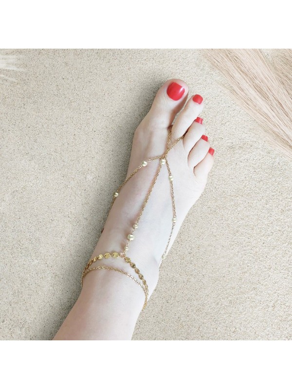 NAIADE FOOT BODYCHAIN