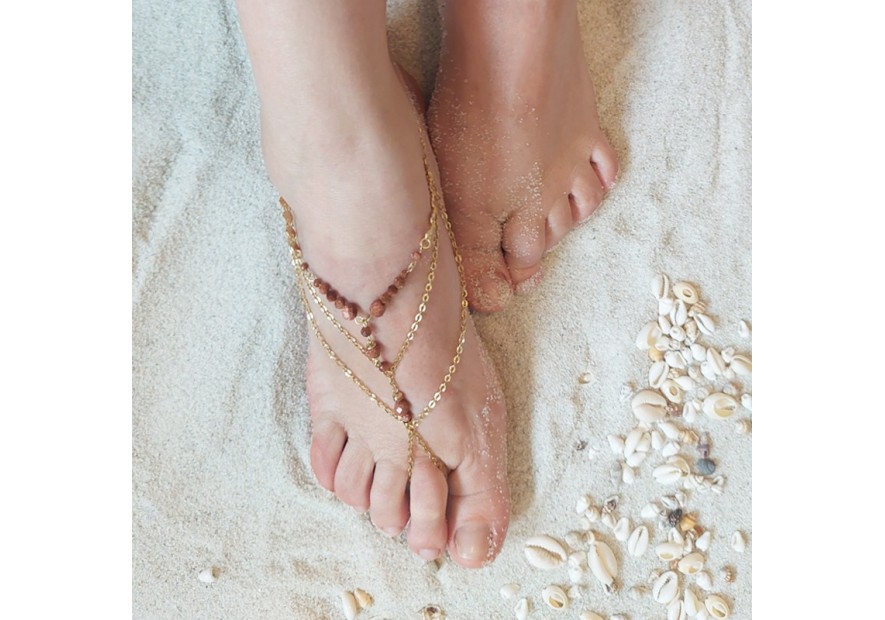 NAIADE Foot bodychain