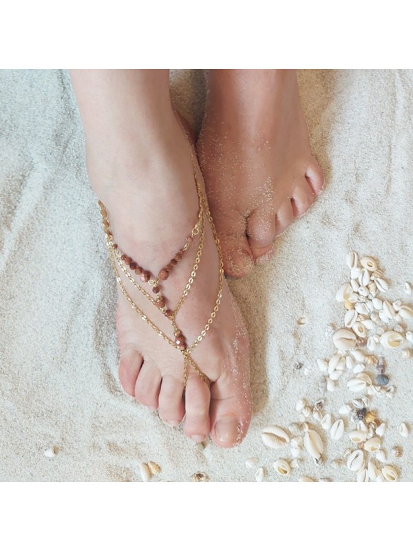 NAIADE FOOT BODYCHAIN