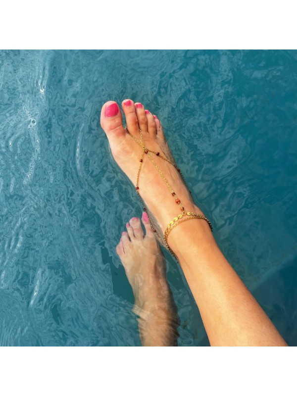 NAIADE FOOT BODYCHAIN