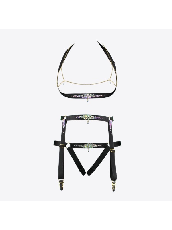 PORTE JARRETELLE BIJOU FLEUR