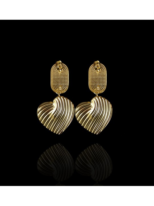 BOUCLE D OREILLE COEUR