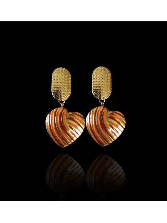 BOUCLE D OREILLE COEUR