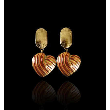 BOUCLE D OREILLE COEUR