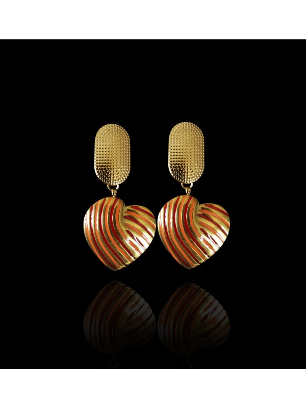 BOUCLE D OREILLE COEUR