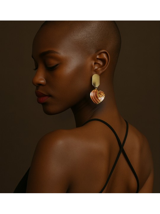 BOUCLE D OREILLE COEUR