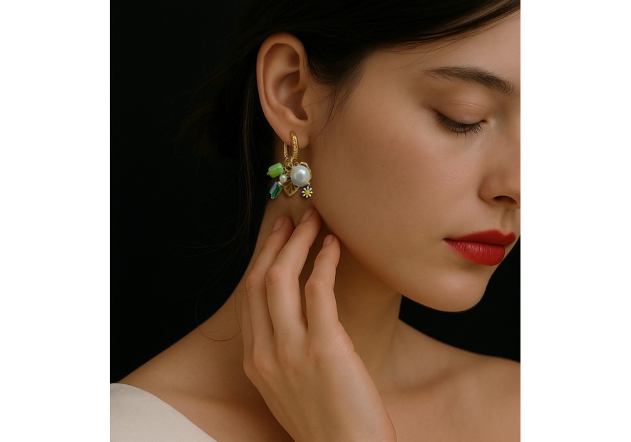 Boucle d'oreille été