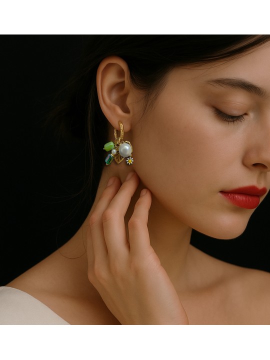 Boucle d'oreille été