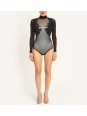 PERTINANCE EMBROIDERED BODYSUIT